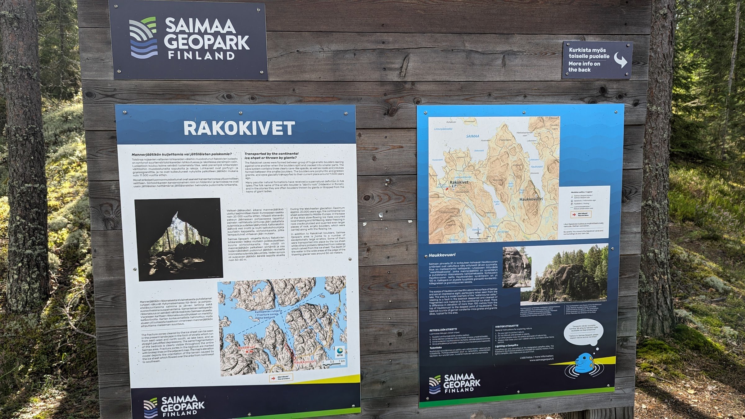 Saimaa Geopark Rakokivet Erratics